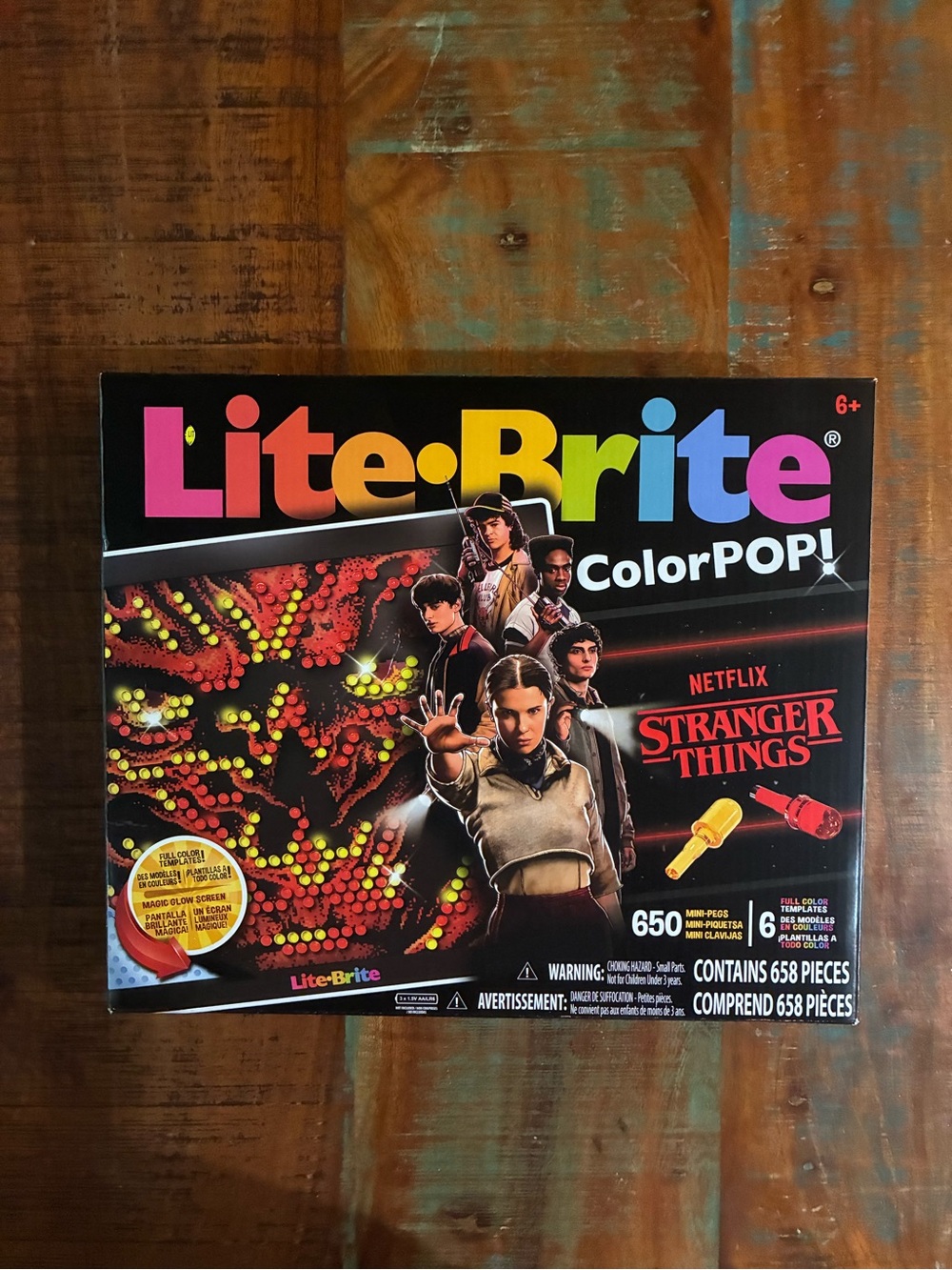 STRANGER THINGS Lite Brite Color POP *SEASON 5* Vecna Demogorgon SOLD OUT
